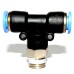 Pu Tee Male Branch Pneumatic